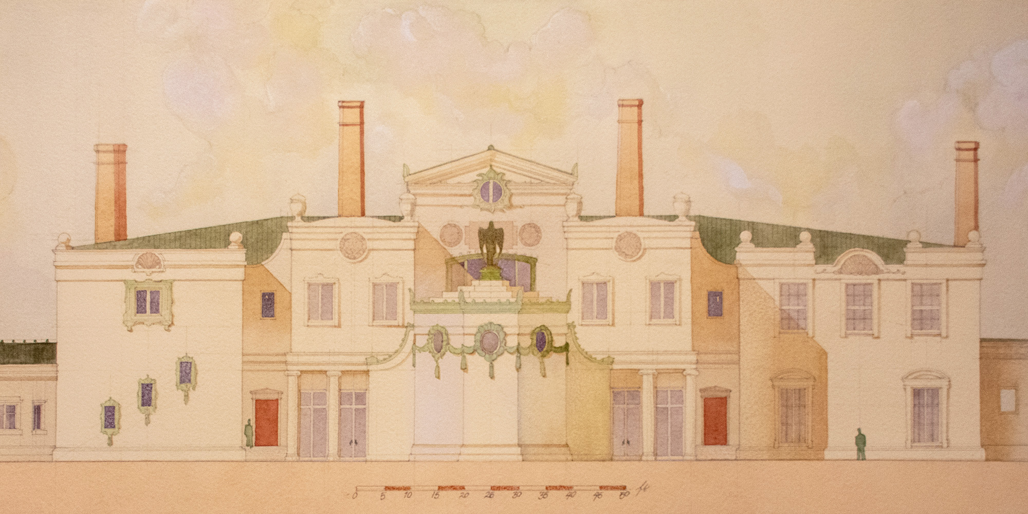 “Country Retreat House” by Peter Zuzolo (2024-25 Junior)