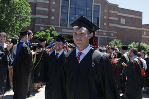 Graduates after Commencement